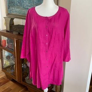 Eileen Fisher Irish linen jacket